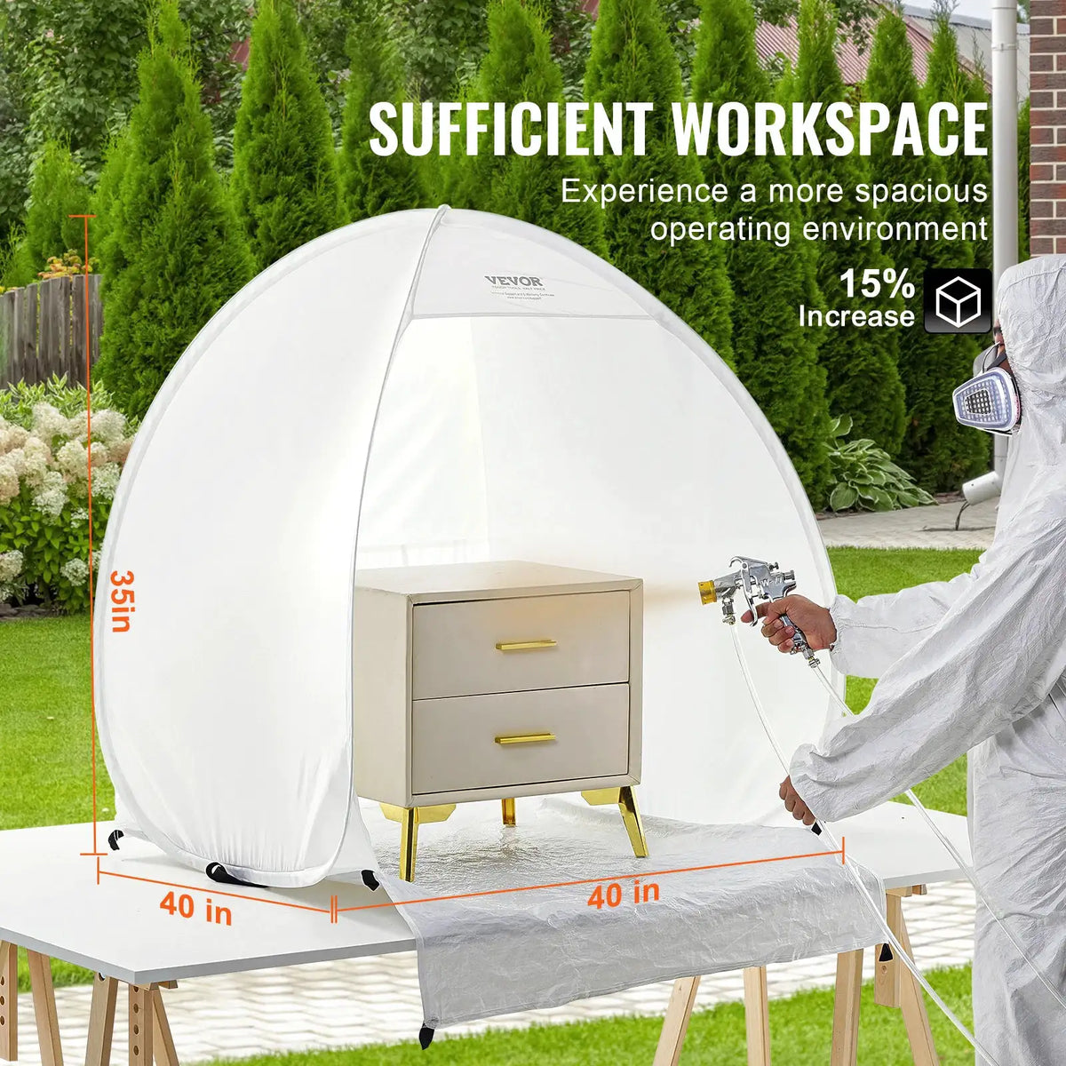 Spray Paint Shelter Tent — product view 3