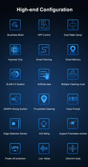 Robot Window Vacuum Cleaner ABIR WD8 With APP Control