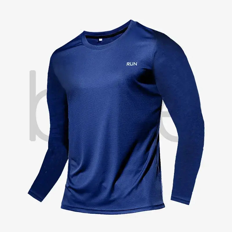 Moisture-Wicking Long Sleeve Tee for Gym — product view 18