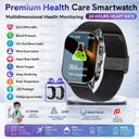 2026 New ECG+PPG Smart Healthy Diagnosis Surveillance Body Analysis Blood Pressure Lipid Uric Acid Health Smart Watches For Men