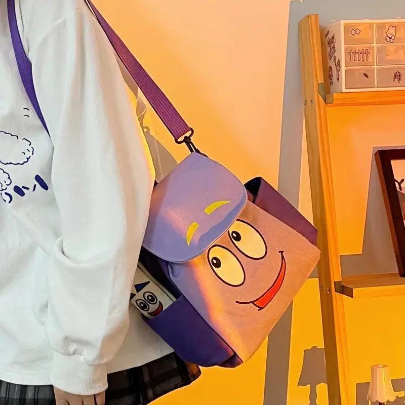 Dora The Explorer Large Capacity Backpack For Kids