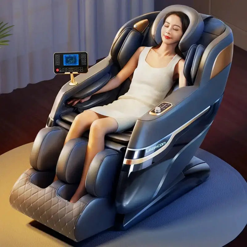 Leercon Direct Selling Home Cheap Full Body zero Gravity 4d Foot Massage Electric Massage Chair with Acupressure and Kneading
