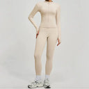 Breathable Women Yoga Set Tracksuit High Waist