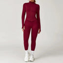 Yoga Set Seamless Fitness Suit Women 3 Piece