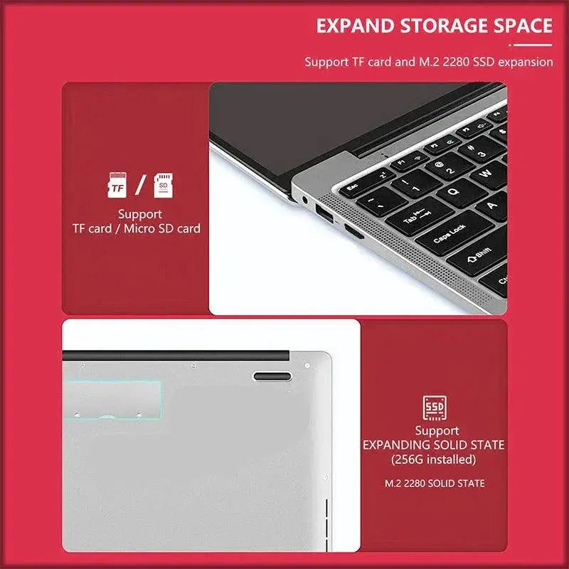 J4105 Intel Laptop With Full HD Display And Fast Performance