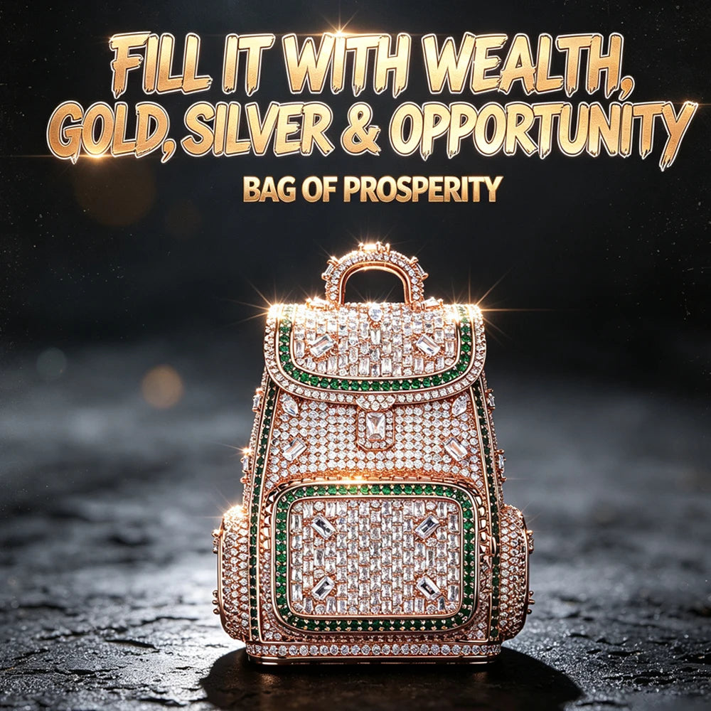 K Rose Gold Plated Backpack