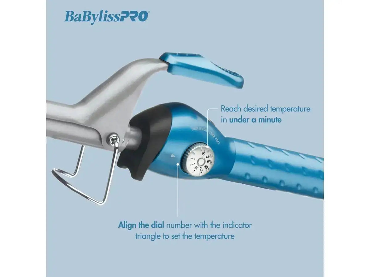 BaBylissPRO® Nano Titanium™ 1¼" Spring Curl Iron & 1" Ultra-Thin Flat Iron Prepack, BNTPP95
