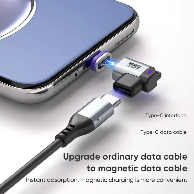 Magnetic Type C Adapter — product view 4