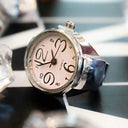 Vintage Finger Watch Ring Elegant Timepiece with Punk Flair