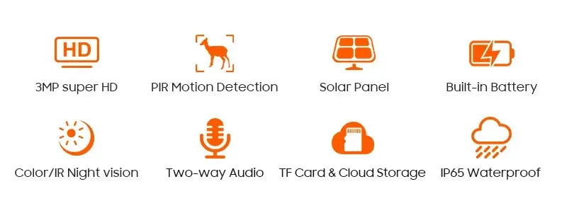 Outdoor Solar Security Camera for Home — product view 8