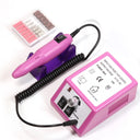 LINMANDA Professional Electric Nail Drill: Machine Set Portable
