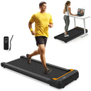 Lfly Pink Ultra Thin Home Walking Pad Treadmill Cardio