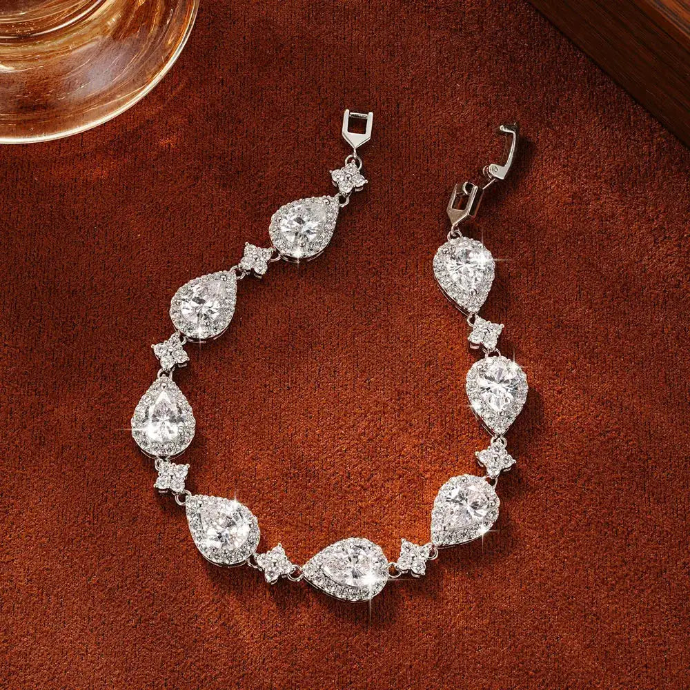 Gold Filled Wedding Tennis Bracelet — product image 8