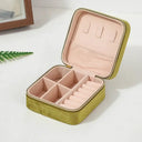 Velvet Jewelry Box For Travel Security