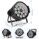 Four Pack RGBW Par Stage Light DMX Control