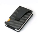 RFID Clip Metal Wallet Blocking Aluminum Minimalist Holder