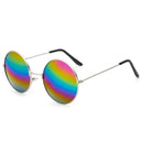 Unisex Gradient Mirror Pilot Sunglasses with UV400 Protection