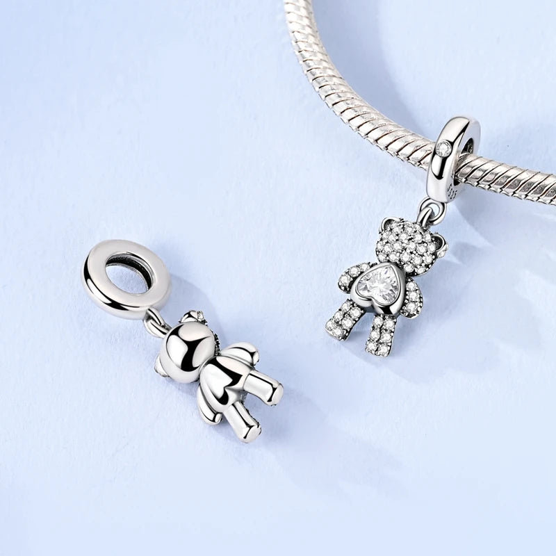 Sterling Silver Pendant Charm Bead