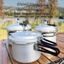 Pressure Cooker Compact Outdoor with Folding Handle 2.2L