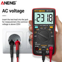 Digital Multimeter Transistor Aneng Testers