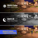 ANNKE 12MP Dual Light Smart Video Surveillance Kit 4PCS POE Camera WIth 12MP NVR Smart Home Camera 8CH NVR Outdoor Built-in mic