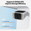 Smart Solar Security Camera for Outdoor Monitoring
