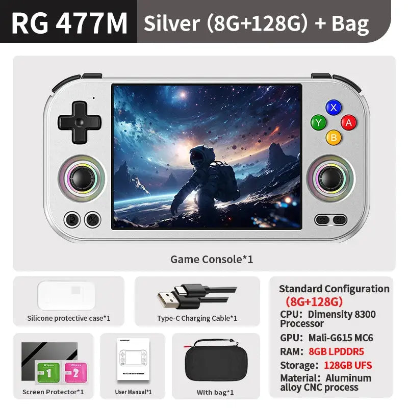 Anbernic RG 477M Handheld Game Console 4.7" LTPS In-Cell Multi-touch Screen Android WIFI Video Gaming Player Al Assistant RG477M
