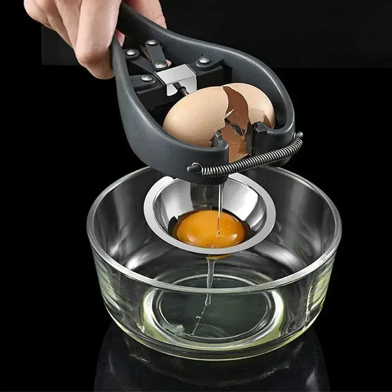 Automatic Egg Cracker Opener Eggshell Cutter Kitchen Tool