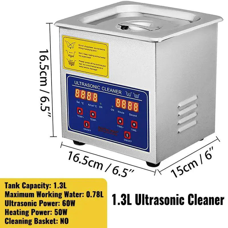 Vevor Ultrasonic Cleaner Deep Cleaning Portable Dishwasher