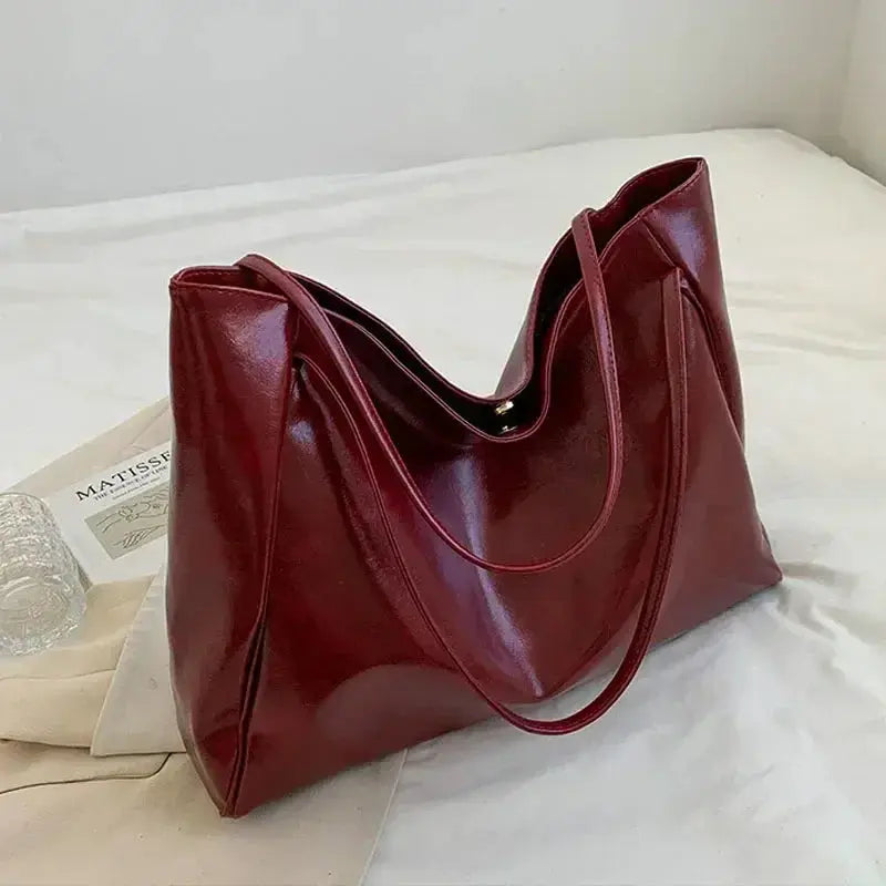 Women Tote Bag Fashion Underarm Pouch Large Capacity