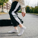 Men's Stylish Breathable Business Ankle Socks - 10 Pairs