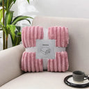 Cozy Travel Throw Blanket for On The Go