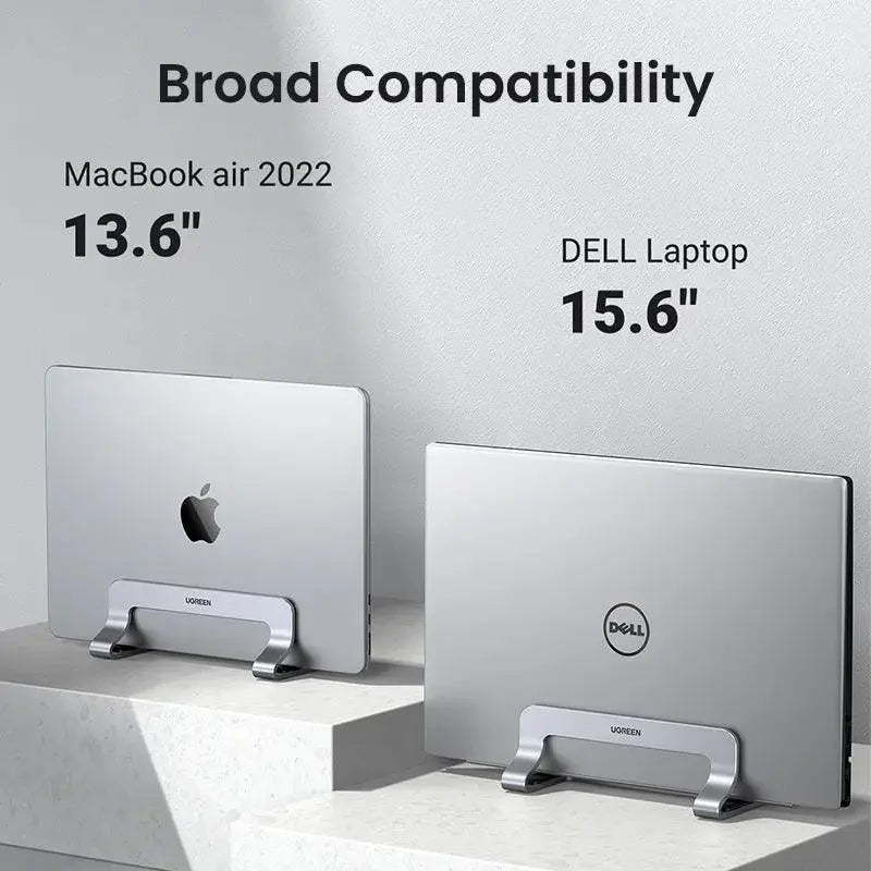 Vertical Laptop Stand Aluminum Dock For Space Saving