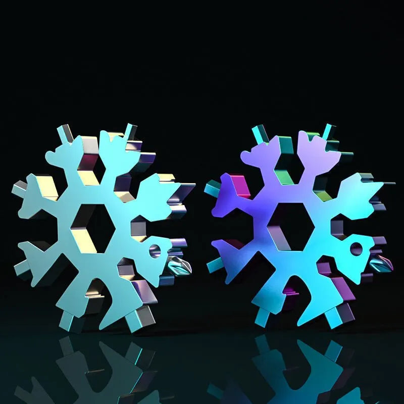 Multi-Functional Snowflake Wrench Tool Steel