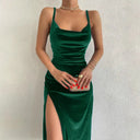 Hugcitar Velvet Maxi Dress Desk Date