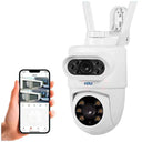 5K Dual Lens Outdoor Camera for Home Use