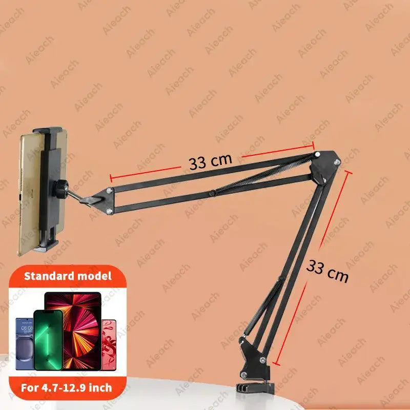 Tablet And Phone Holder Adjustable For Bed With 360 Rotation