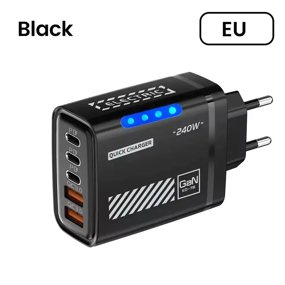 GaN Desktop Charger - Fast Charge USB Hub — product view 14