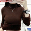 Korean Winter Turtleneck Pullover Cozy Fleece Chic Fashion