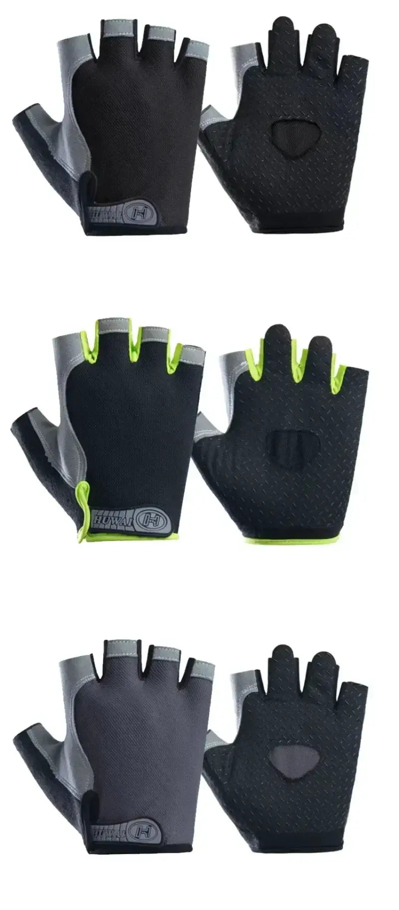 Half Finger Cycling Gloves For Men And Women Anti Slip