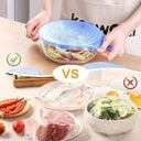 Silicone Food Lids for Fresh Leftovers