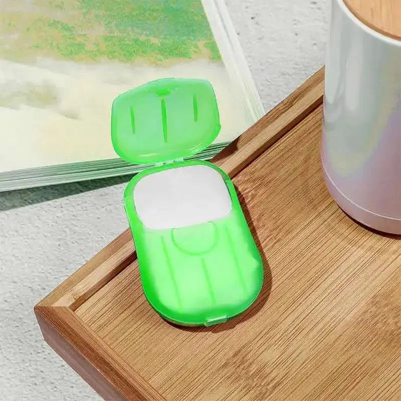 On The Go Scented Soap Paper Travel Cleansing Sheets
