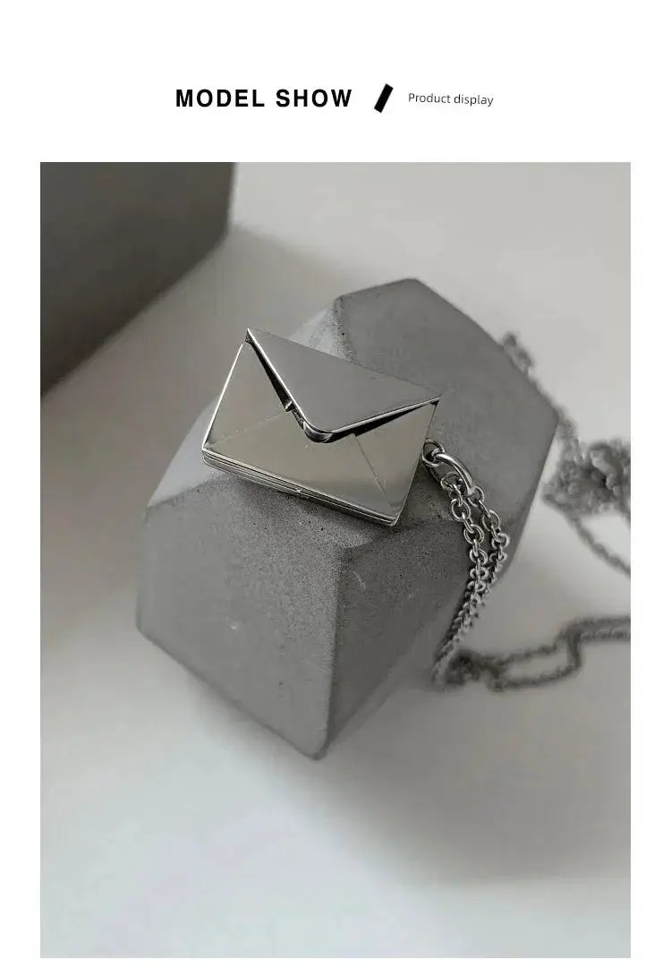 Romantic Keepsake Necklace for Couples — product view 10