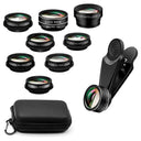 3in1 Fisheye Wide Angle Micro Camera Lens for IPhone Xiaomi