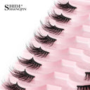 Natural Cat Eye Half Lashes for Effortless Glamour