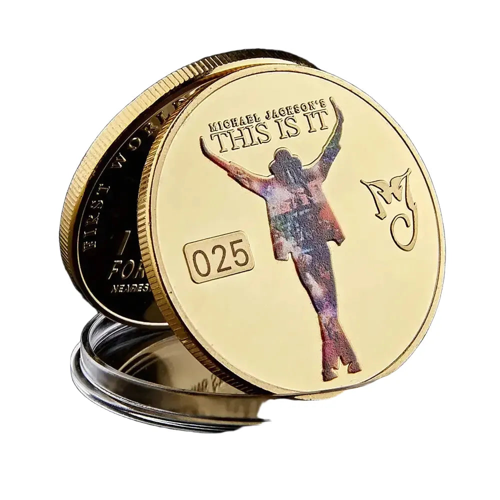 Michael Jackson Commemorative Coin — product view 1