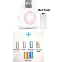 HD Mini Portable Thermal Printer Bluetooth For iOS Android 57mm Label Cute Cat