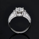 Starlight Moissanite Silver Ring