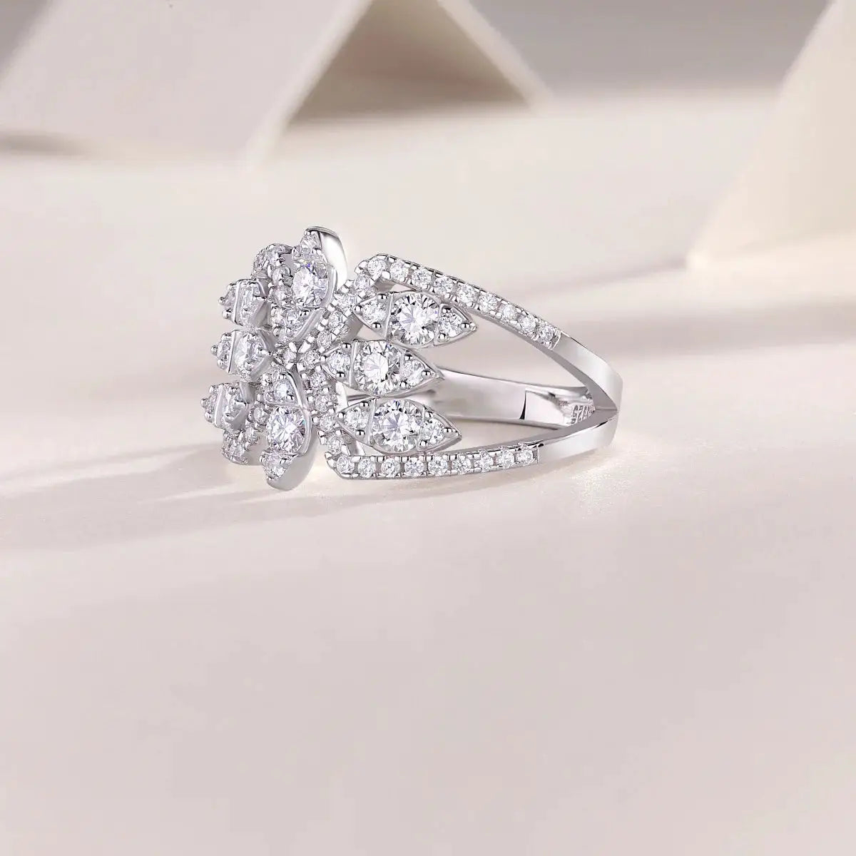 Dazzling Moissanite Butterfly Ring — product image 4
