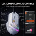 Inphic Gaming Mouse - Smooth 12800Dpi Performance
